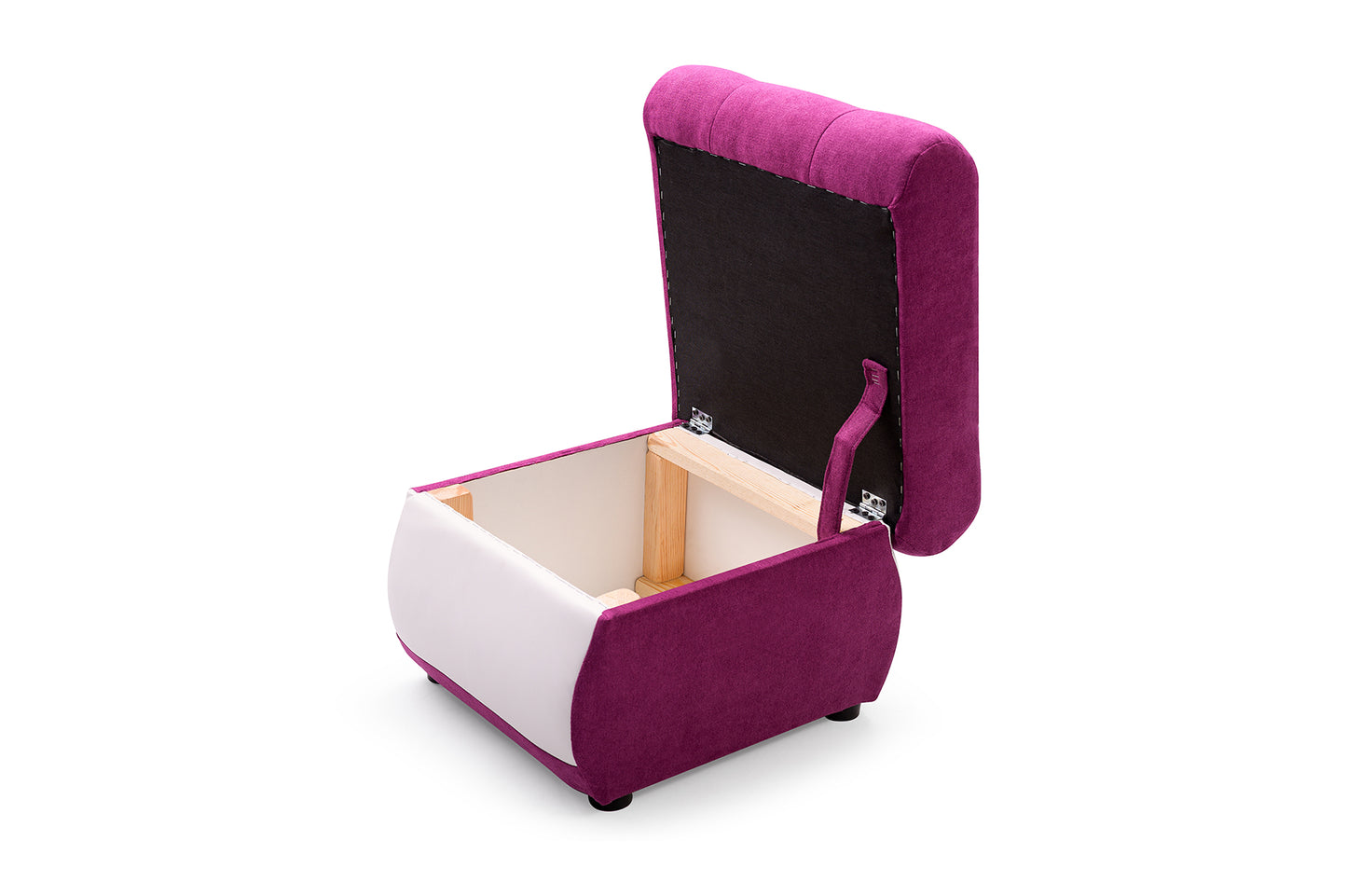 NENA - SOFA BED WITH PUFF & SLEEPING FUNCTION & STORAGE >235 x 110cm<