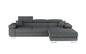 ARALANDO -L-Shape Left Corner Sofa Bed with Sleeping Function Storage Colour Grey FAST DELIVERY Width 289 cm
