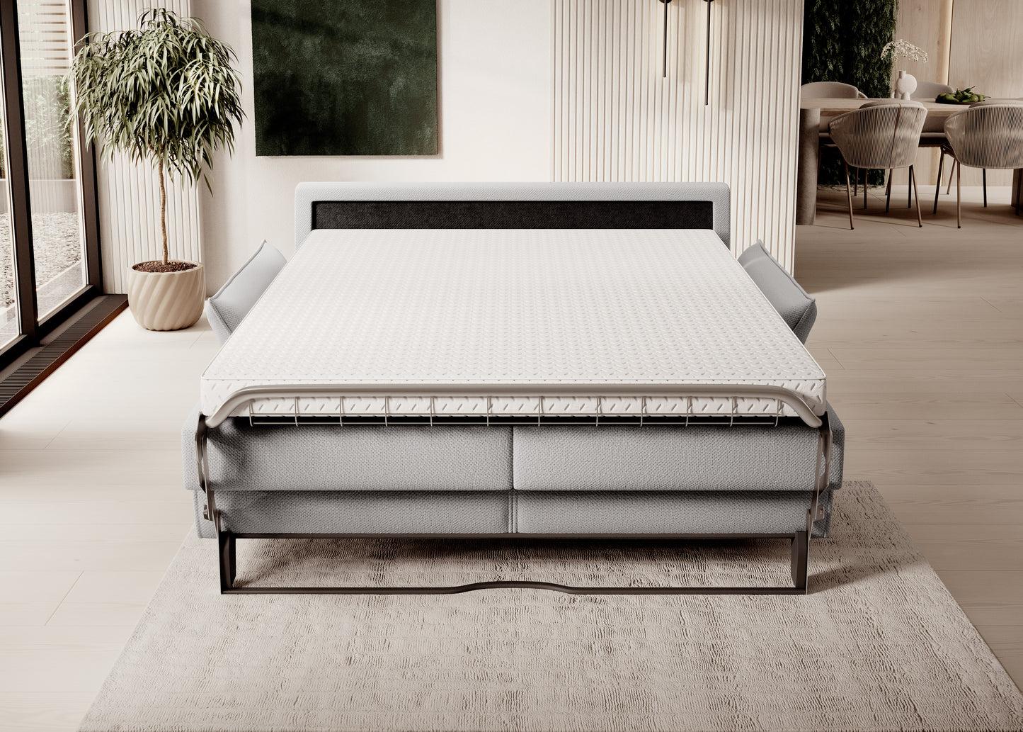 BANTO - SOFA BED WITH SLEEPING FUNCTION VARIOUS COLOUR WIDTH 218 CM