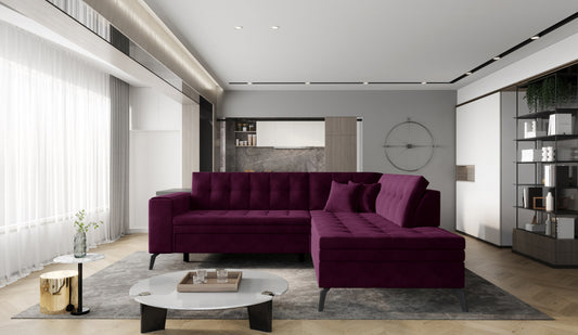 LATROS - Corner Sofa With Sleeping Function Various Colour Width 260 cm