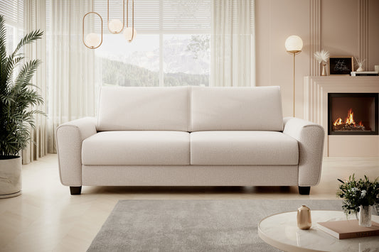 CALRO C - Sofa with Pull Out Bed Custom Colour Width 223 cm