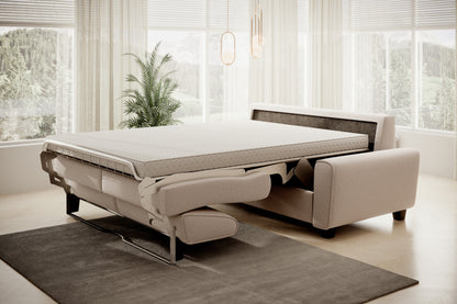 CALRO C - Sofa with Pull Out Bed Custom Colour Width 223 cm