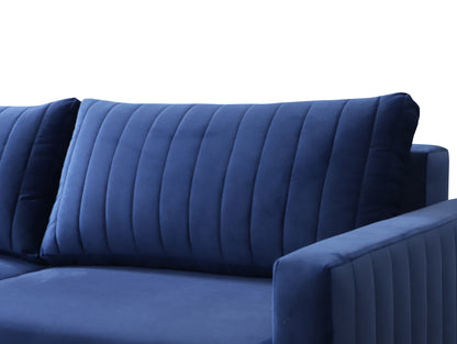 PALERMO Sofa with Double Bed and Storage Various Colours Width 220 cm