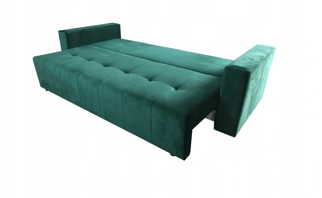 MARTINA Sofa with Double Bed and Storage Custom Colour Width 233 cm