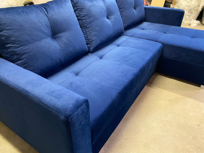 RODOS Corner Sofa with Sleeping Function and Storage Width 225 cm