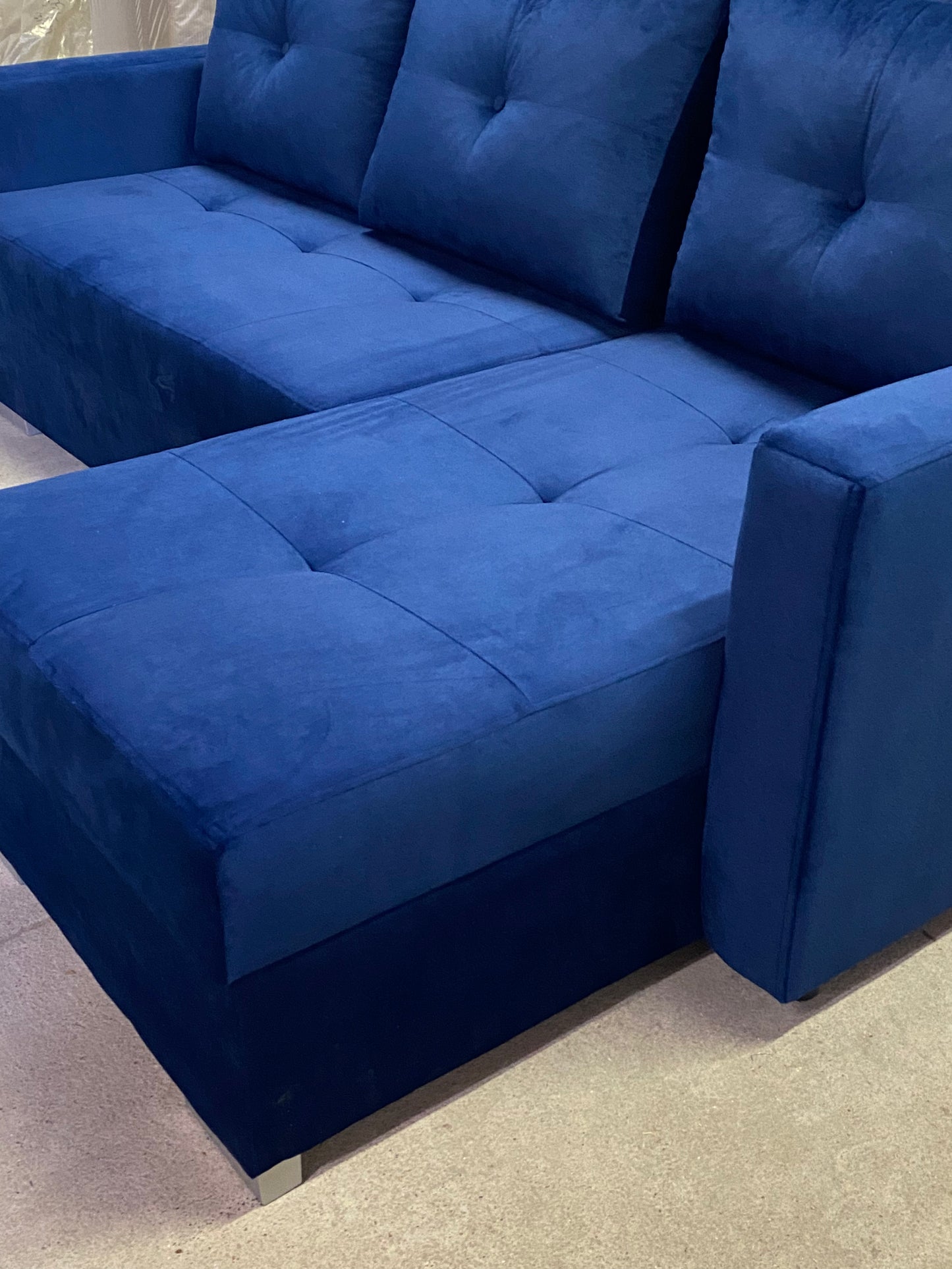 RODOS Corner Sofa with Sleeping Function and Storage Width 225 cm