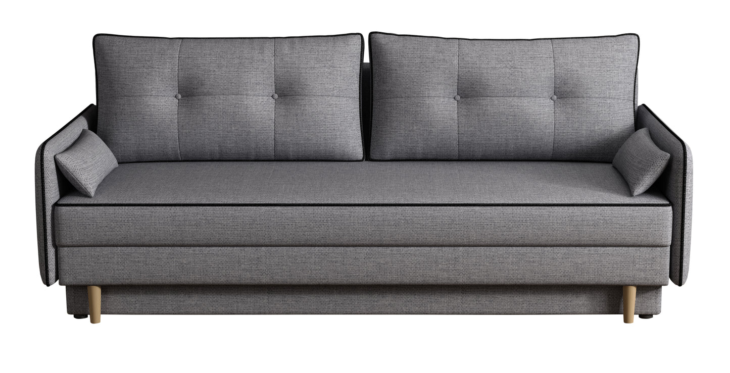 Blanka Sofa with Double Bed and Storage Custom Colour Width 211 cm