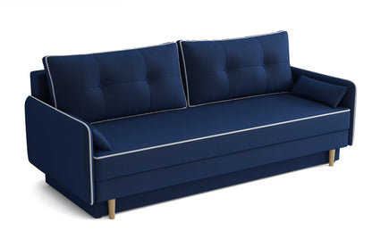 Blanka Sofa with Double Bed and Storage Custom Colour Width 211 cm