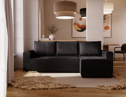 AXEL Corner Sofa Bed with Sleeping Function and Storage Width 231cm