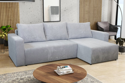 CLOUD Corner Sofa with Sleeping Function and Storage Custom Colour Width 230 cm