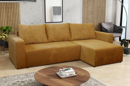 CLOUD Corner Sofa with Sleeping Function and Storage Custom Colour Width 230 cm