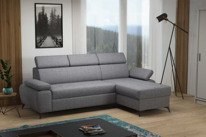 GALAXY Corner Sofa with Sleeping Function and Storage Custom Colour Width 257 cm