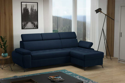 GALAXY Corner Sofa with Sleeping Function and Storage Custom Colour Width 257 cm