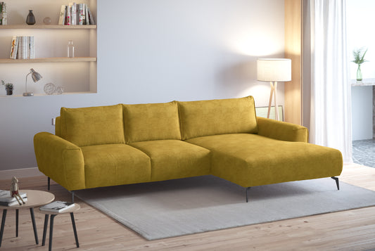 BALIO - Corner Sofa with Double Bed & Storge Custom Colour Width 278cm