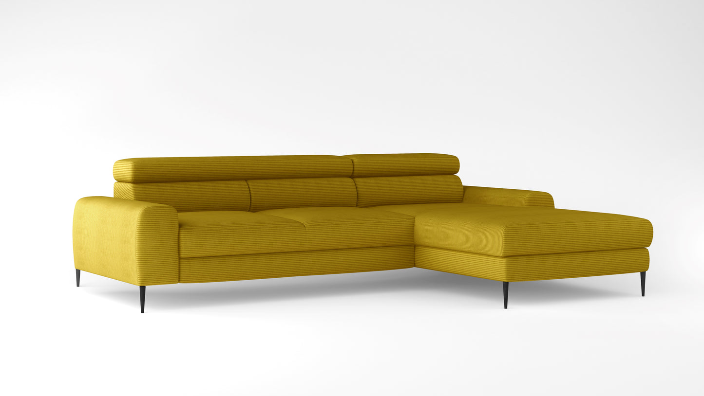 CALICIO - L-Shape Corner Sofa Bed With Sleeping Function Various Colour width 240 cm