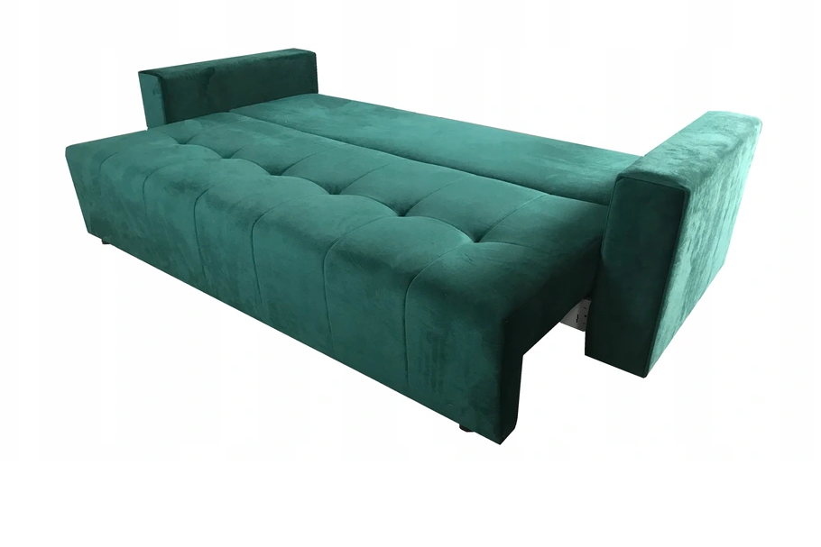 MARTINA Sofa with Double Bed and Storage Custom Colour Width 233 cm