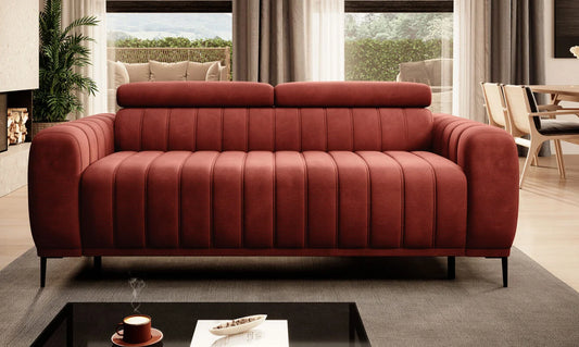 GANDE - Luxury Sofa with Sleeping Function & Storage Various Colours Width 207 cm