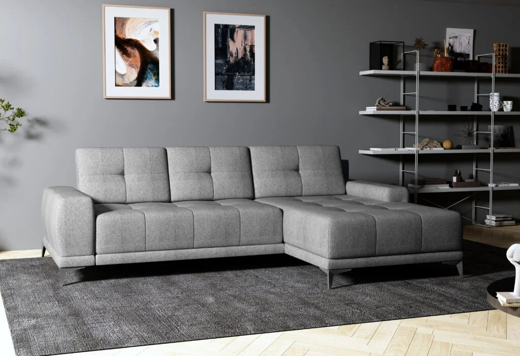 HAVANA - Luxury Corner Sofa with Sleeping Function, Elegant and Simple Width 288 cm