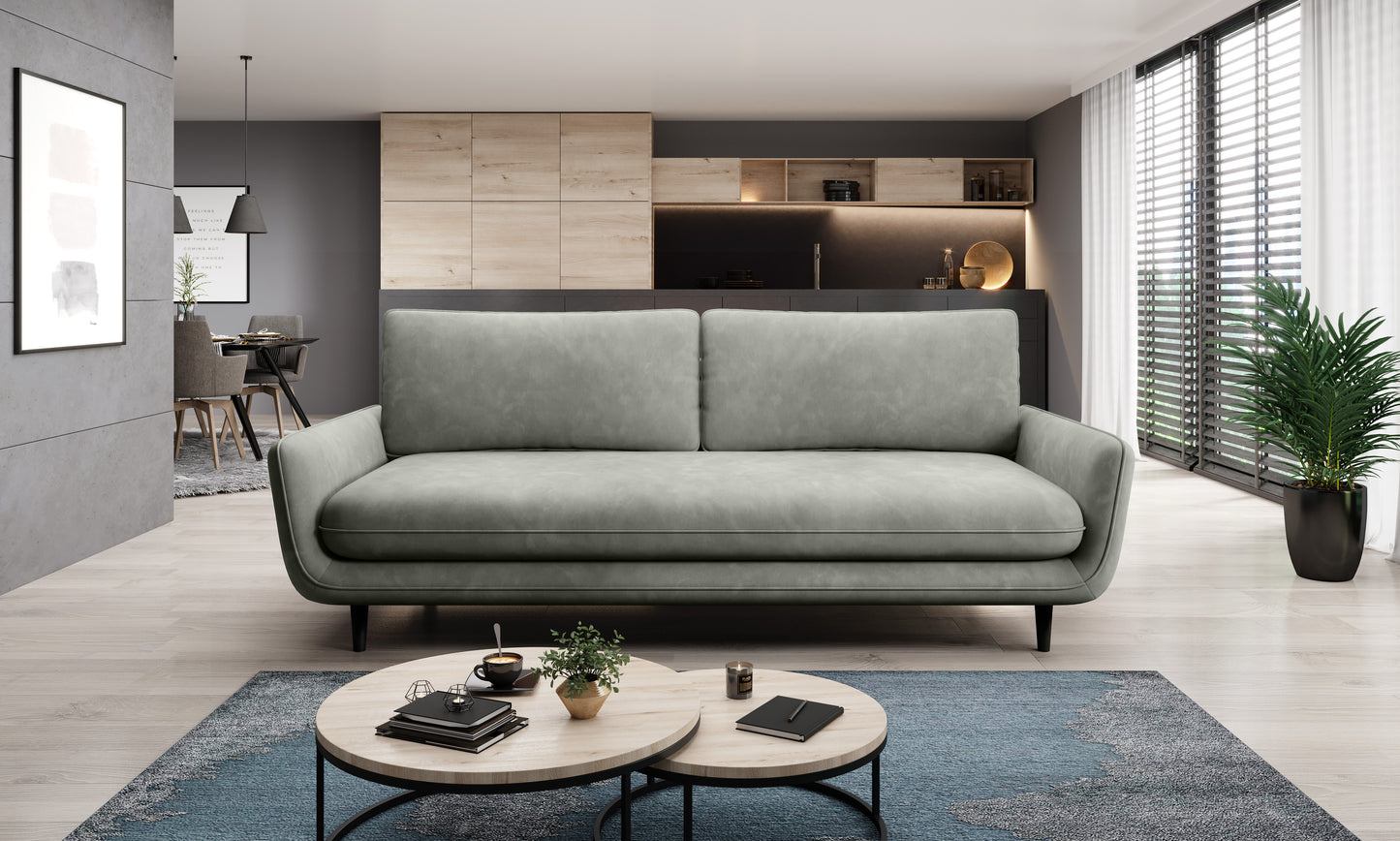 SOLINA - SOFA BED WITH SLEEPING FUNCTION&STORAGE WIDTH 230 CM