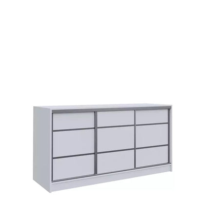 TOPPY Chest Of Drawers with Shelves 3 Colours 180 cm